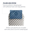 SEATOSUMMIT FOAM CORE PILLOW COMODO CUSCINO COMPATTO E LEGGERO DA TENDA E CAMPEGGIO