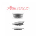 BRUNNER FOLD-AWAY COLANDER COMODO SCOLAPASTA PIEGHEVOLE Ø 22 x 3,5/11 cm - DISPONIBILE IN 2 COLORI