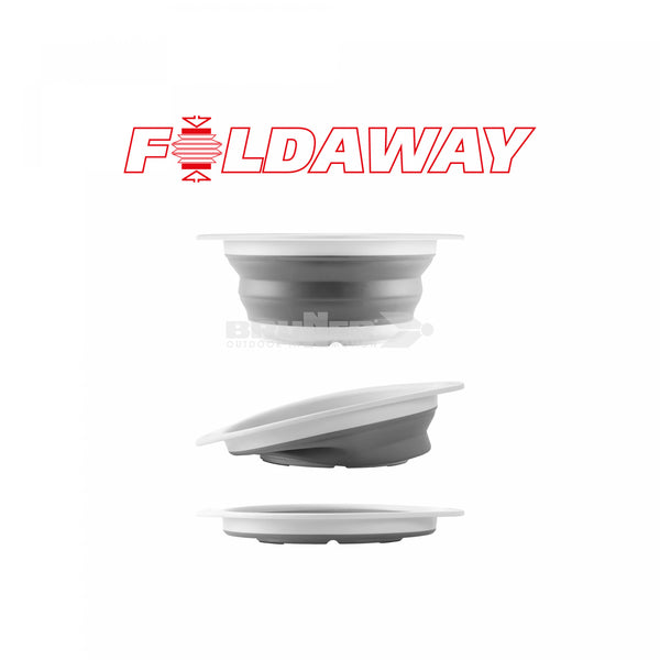 BRUNNER FOLD-AWAY COLANDER COMODO SCOLAPASTA PIEGHEVOLE Ø 22 x 3,5/11 cm - DISPONIBILE IN 2 COLORI