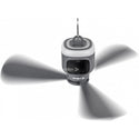 BRUNNER FRESCOFAN VENTILATORE PORTATILE DA SOFFITTO RICARICABILE CON LUCE LED INTEGRATA