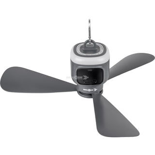 BRUNNER FRESCOFAN VENTILATORE PORTATILE DA SOFFITTO RICARICABILE CON LUCE LED INTEGRATA