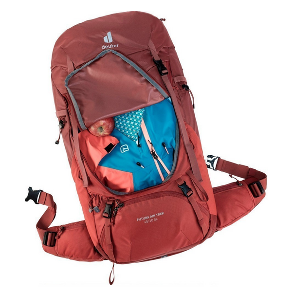 DEUTER FUTURA AIR TREK 45+10 SL ZAINO DA TREKKING CON SCHIENALE CORTO- DISPONIBILE IN 2 COLORI