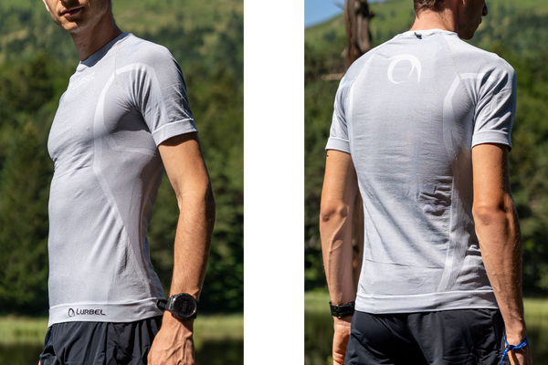 LURBEL OXIGENO SHORT SLEEVES T-SHIRT UNISEX TRASPIRANTE DA RUNNING - DISPONIBILE IN 3 COLORI