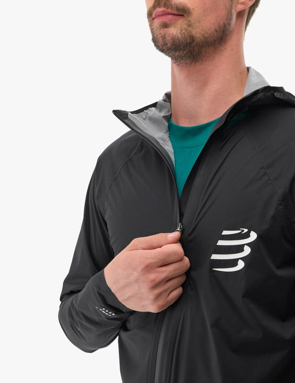 COMPRESSPORT HURRICANE 10/10 GIACCA SOFTSHELL IMPERMEABILE ULTRALEGGERA