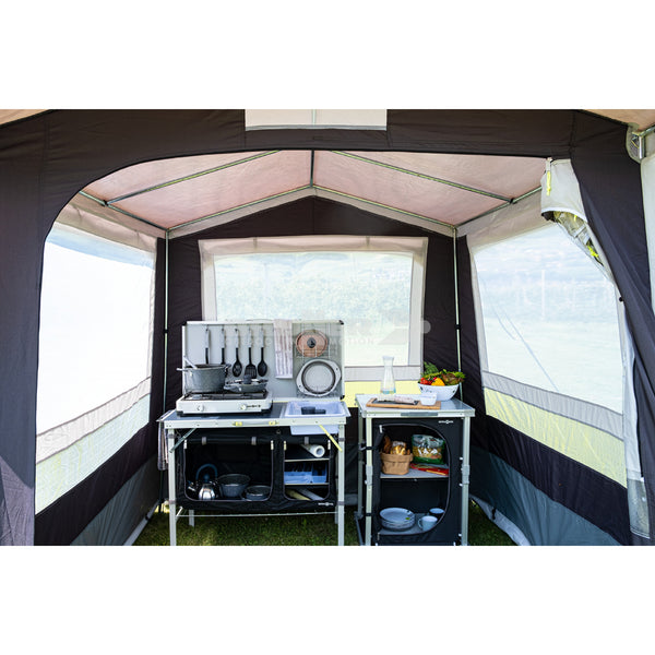 BRUNNER GUSTO NG TENDA CUCINA/CUCINOTTO CON TETTO A FALDE - DISPONIBILE IN 3 MISURE E 2 COLORI! - IN PROMOZIONE!