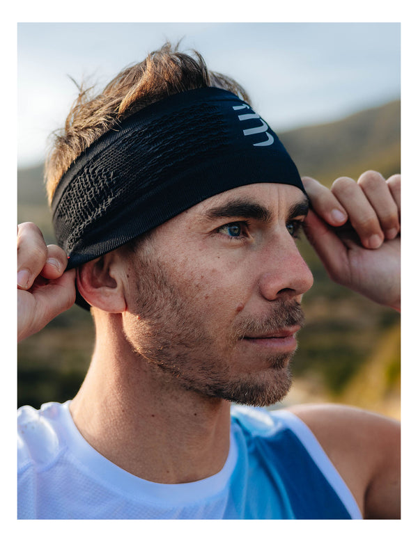 COMPRESSPORT HEADBAND ON/OFF FASCIA RUNNING TRASPIRANTE UNISEX