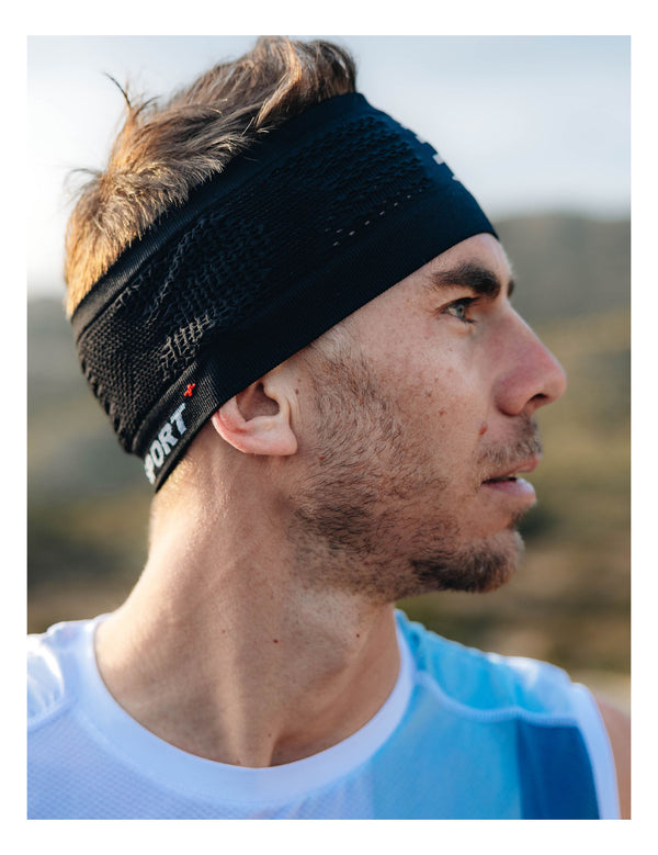 COMPRESSPORT HEADBAND ON/OFF FASCIA RUNNING TRASPIRANTE UNISEX
