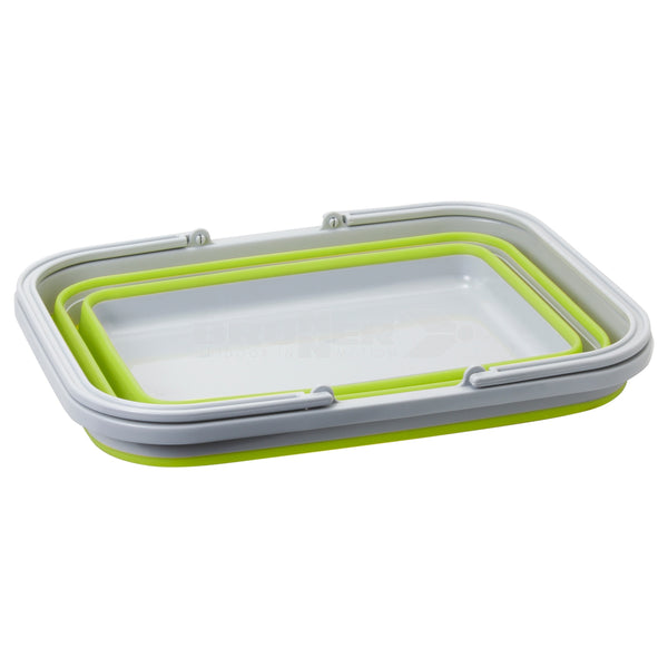BRUNNER HOLDALL FOLD-AWAY BACINELLA 16L RETTANGOLARE PIEGHEVOLE SILICONE - DISPONIBILE IN 3 COLORI
