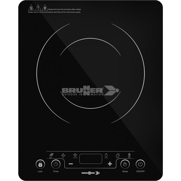 BRUNNER HOT POINT INDUCTION PIASTRA AD INDUZIONE PORTATILE 220V BASSO CONSUMO