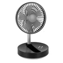 BRUNNER HURRIFAN RG VENTILATORE RICARICABILE TELESCOPICO PIEGHEVOLE E PORTATILE