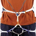 BLUE ICE HYDRA LEASH ULTRALEGGERA CON DOPPIO MOSCHETTONE
