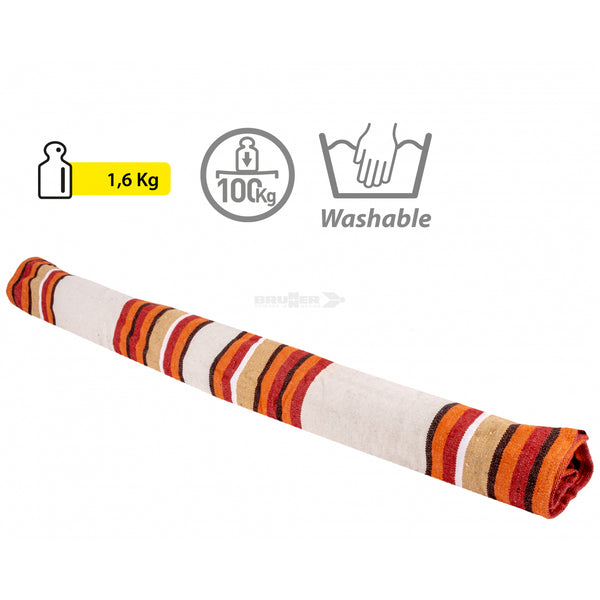 BRUNNER AMACA DA GIARDINO JARDIM CON ASTE DISPONIBILE IN DUE COLORAZIONI