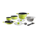 BRUNNER POPOTE JUNIPER NG 8+1 Ø 24cm Set di pentole salva-spazio pratiche e leggere