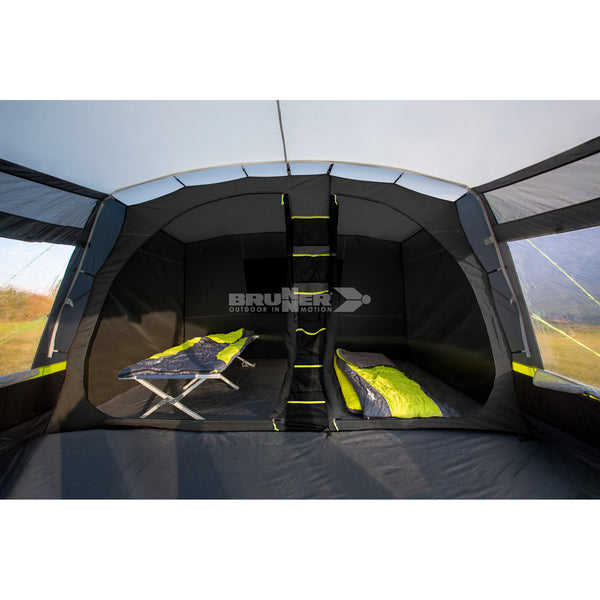 BRUNNER KALINDA 5 TENDA FAMILIARE CON STRUTTURA CLASSICA A 3 ARCHI