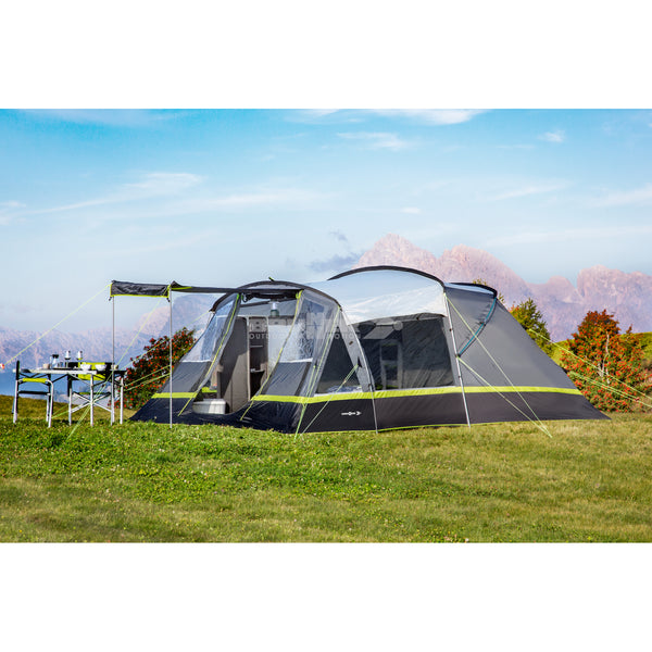 BRUNNER KALINDA 5 TENDA FAMILIARE CON STRUTTURA CLASSICA A 3 ARCHI