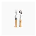 OPINEL N°8 PICNIC COLTELLO CON FORCHETTA,CUCCHIAIO E CUSTUDIA IN MICROFIBRA INCLUSA