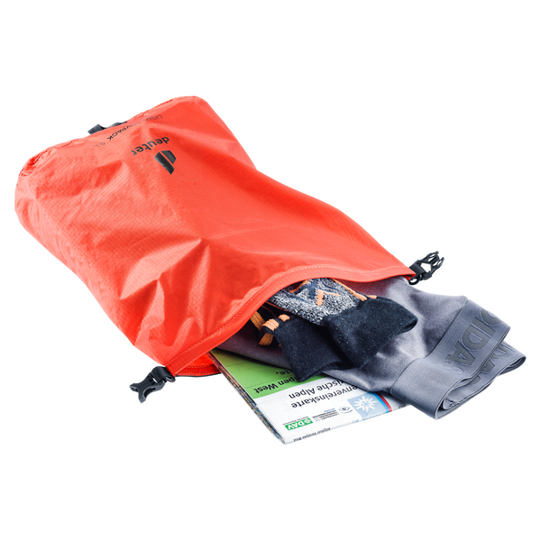DEUTER LIGHT DRYPACK SACCHETTO ULTRALEGGERO CON CHIUSURA ROLL-TOP - DISPONIBILE IN VARIE MISURE
