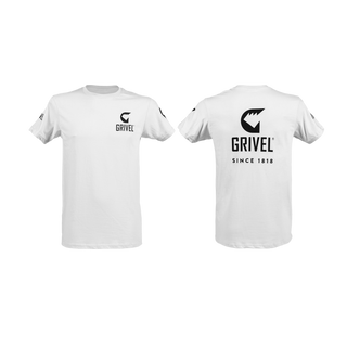 Compra white GRIVEL LOGO T-SHIRT ICONICA IN PURO COTONE - DISPONIBILE IN 3 COLORI