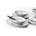 BRUNNER LUNCH BOX TIVOLI SET PIATTI COMPOSTO DA 16 PEZZI IN RESISTENTE MELAMINA E FONDO ANTISCIVOLO