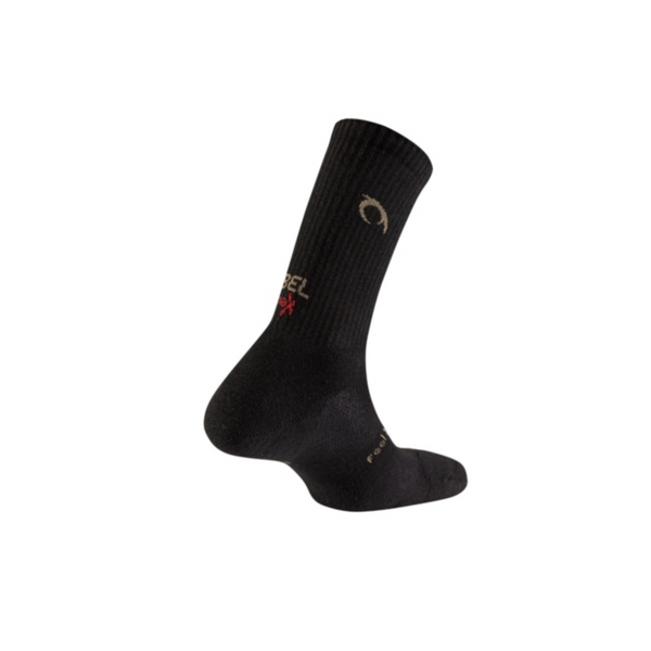 LURBEL FUJI FIVE CALZE TECNICHE MEZZA ALTEZZA INVERNALI TRASPIRANTI E RINFORZATE - COLORE:BLACK