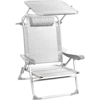 BRUNNER MAKAI SPIAGGINA PIEGHEVOLE CON PARASOLE - DISPONIBILE IN 2 COLORI