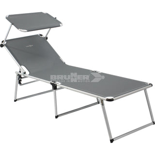 BRUNNER MALIBU' HIGH LETTINO DA SOLE PIEGHEVOLE - DISPONIBILE IN 2 COLORI