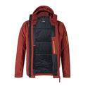 MONTURA AROSA JACKET GIACCA UOMO IMBOTTITA DA SCI IMPERMEABILE E TRASPIRANTE 20k - TOBACCO/MANDARINO