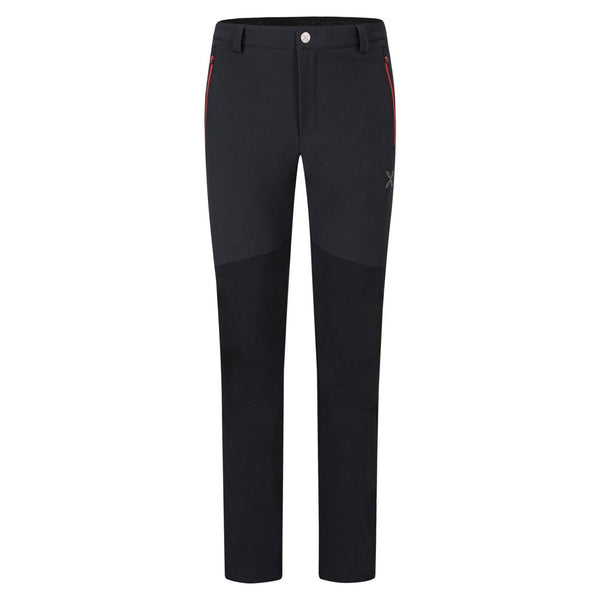 MONTURA PRESANELLA PANTS - PANTALONE ANTIVENTO NERO/TOBACCO