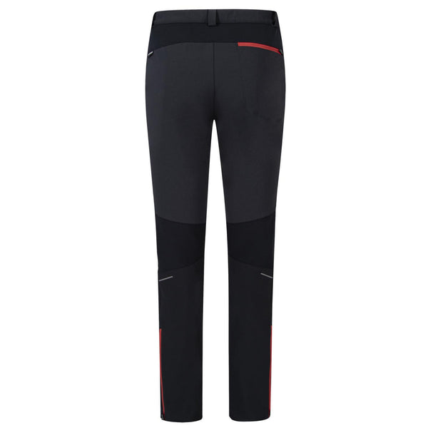 MONTURA PRESANELLA PANTS - PANTALONE ANTIVENTO NERO/TOBACCO