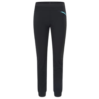 MONTURA SOUND WINTER PANTS PANTALONI LUNGHI DONNA INVERNALI E TRASPIRANTI Colore Nero/Care Blue