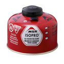 MSR ISOPRO CARTUCCIA GAS CON MISCELA 80/20 ISOBUTANO E PROPANO - DISPONIBILE IN 3 FORMATI