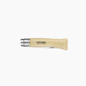 OPINEL COLTELLINO IN ACCIAIO INOX CON MANICO IN LEGNO MISURA N°7