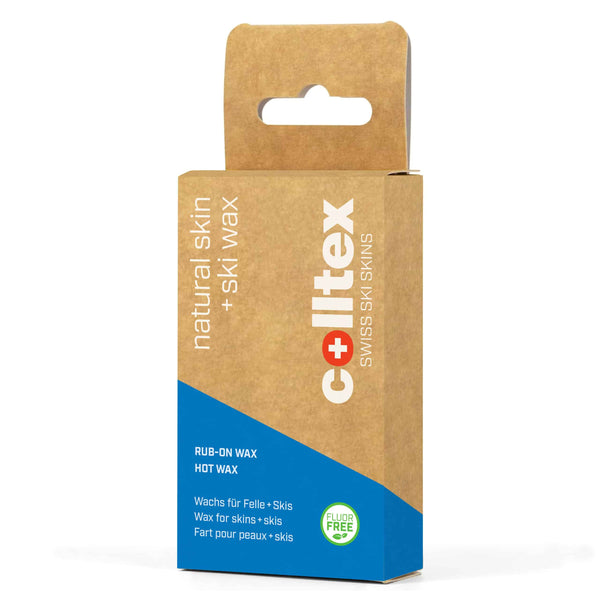 COLLTEX NATURAL SKIN+SKI WAX SCIOLINA BIOLOGICA PER PELLI DA SCI