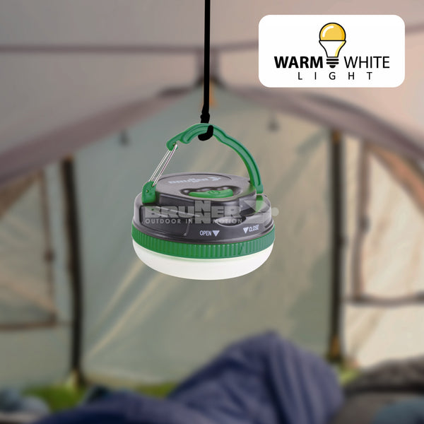 BRUNNER NOCTILUS LAMPADA LED DA 140 LUMEN CON GANCIO PIEGHEVOLE