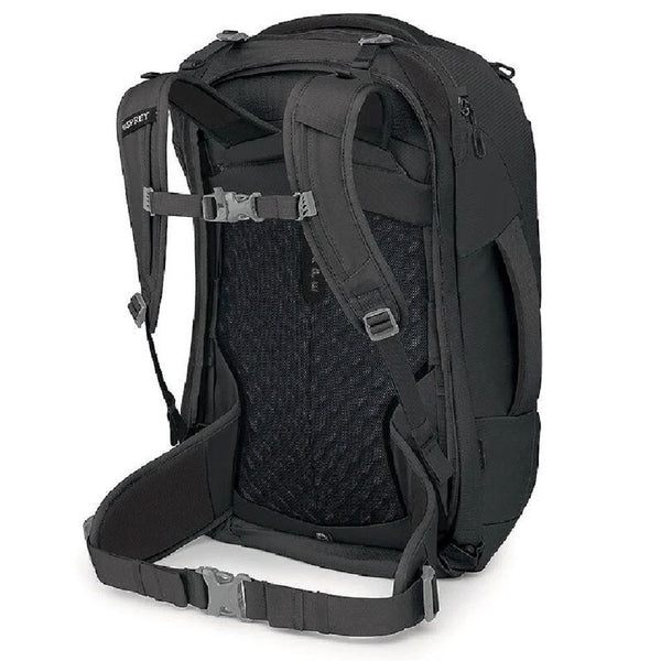 OSPREY FAIRVIEW 40 ZAINO 40 LITRI DA VIAGGIO E BAGAGLIO A MANO CON SCHIENALE CORTO - DISPONIBILE IN 3 COLORI