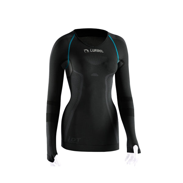 LURBEL CRISTALLO LONG SLEEVES W MAGLIA INTIMA TERMICA DONNA TRASPIRANTE - DISPONIBILE IN 3 COLORI
