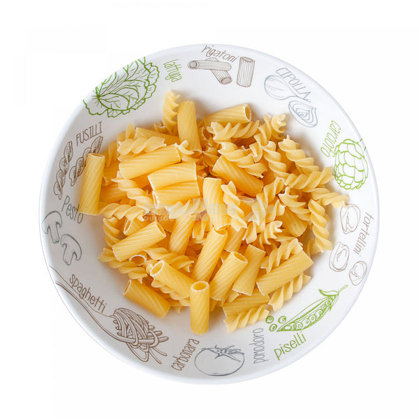 BRUNNER PASTA & SALAD SET DA 5PZ PIATTI IN MELAMINA RESISTENTE E FONDO ANTISLIP