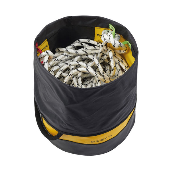 PETZL BUCKET SACCO AUTOPORTANTE PORTACORDA - DISPONIBILE IN 2 LITRAGGI E 2 COLORI!