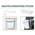 BRUNNER PILLAR CESTINO PORTARIFIUTI CON COPERCHIO FACILE DA MONTARE - DISPONIBILE IN 2 COLORI
