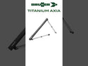 BRUNNER TITANIUM AXIA TAVOLO IN ALLUMINIO CON PIANO ARROTOLABILE DISPONIBILE IN 3 MISURE
