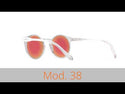 SALICE OCCHIALI DA SOLE 38RW NERO RW ROSSO
