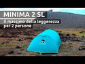 CAMP MINIMA 2 SL TENDA DUE POSTI COMPATTA E SUPERLEGGERA