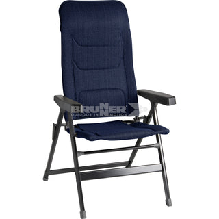 Compra blu BRUNNER REBEL Comoda sedia pieghevole con schienale reclinabile a 5 posizioni - DISPONIBILE IN 3 MISURE E 2 COLORI