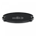 BRUNNER RIBBED GRILL PLATE PIASTRA RIGATA PER GRILL CON RIVESTIMENTO IN CERAMICA