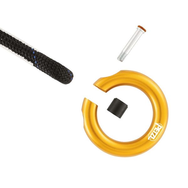 PETZL RING OPEN ANELLO APRIBILE MULTIDIREZIONALE - DISPONIBILE IN 2 COLORI
