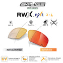 SALICE 003ITA RWX - OCCHIALE DA SOLE CON LENTE FOTOCROMATICA SPECCHIATA CAT 2-4