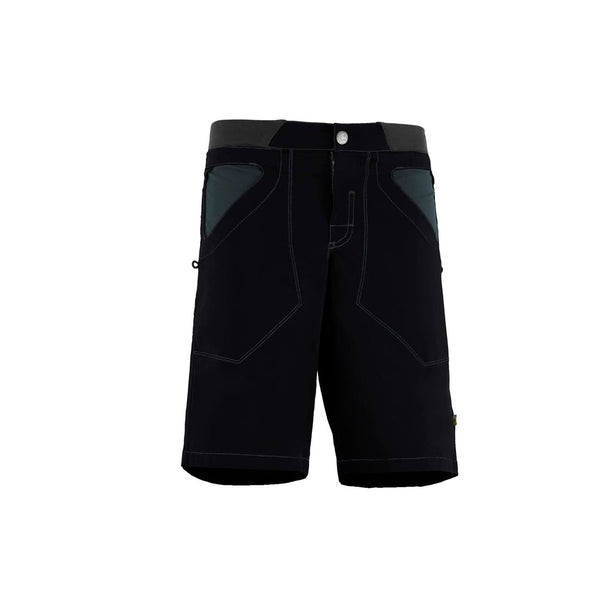 E9 N 3 ANGOLO SHORT UOMO IN COTONE ORGANICO PER ARRAMPICATA E TEMPO LIBERO - DISPONIBILE IN 3 COLORI