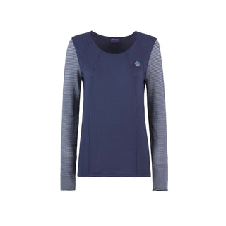 E9 IRIDE DONNA T-SHIRT MANICA LUNGA IN COTONE