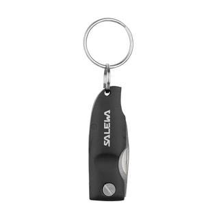 SALEWA FOLDING KNIFE BLACK - COLTELLO PORTACHIAVE PIEGHEVOLE