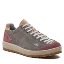 LOMER BIO NATURALE FLAT DONNA SCARPA BASSA COMODA E LEGGERA DA CAMMINATA E LIFESTYLE - COLORE: BROWN ROSE/QUARZ
